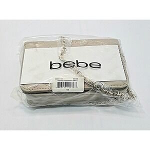 Bebe Sophia Los Angeles Crossbody Bag – Beige – Gold Hardware – NWT